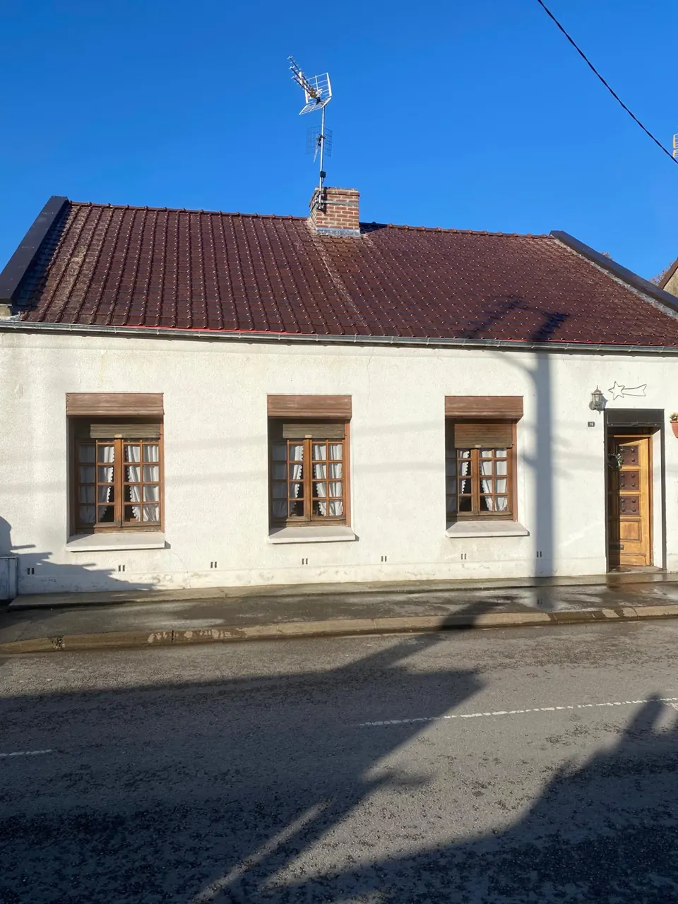 Après travaux : longère, réfection complète