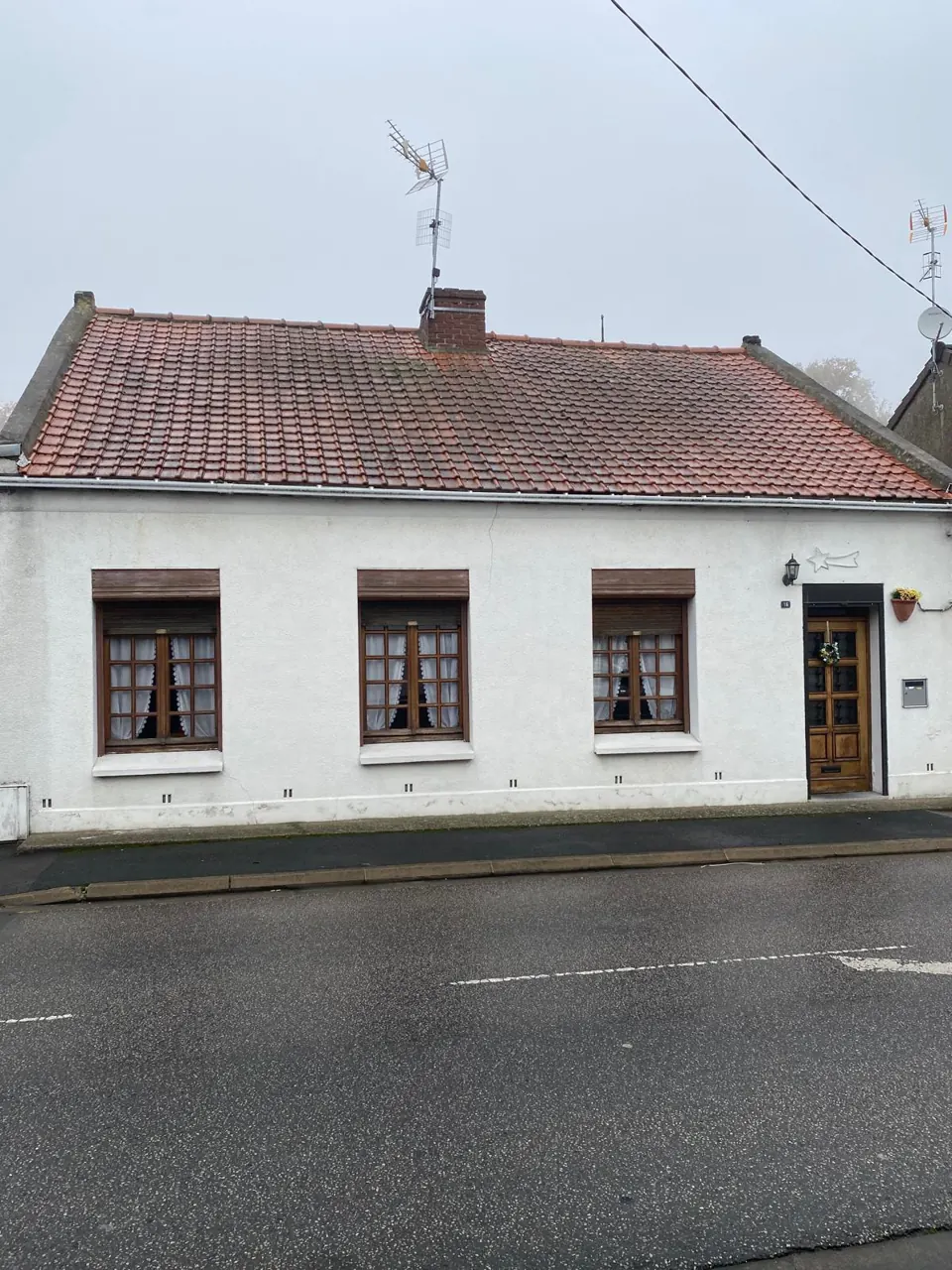 Avant travaux : longère, réfection complète